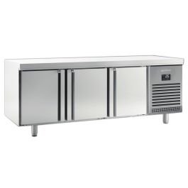Triple Hinged Door Freezer Counter