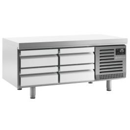 170L Four Drawer Low Height Snack Counter