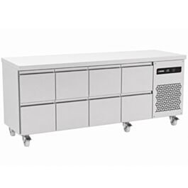 583L Eight Drawer Gastronorm Counter Refrigerator