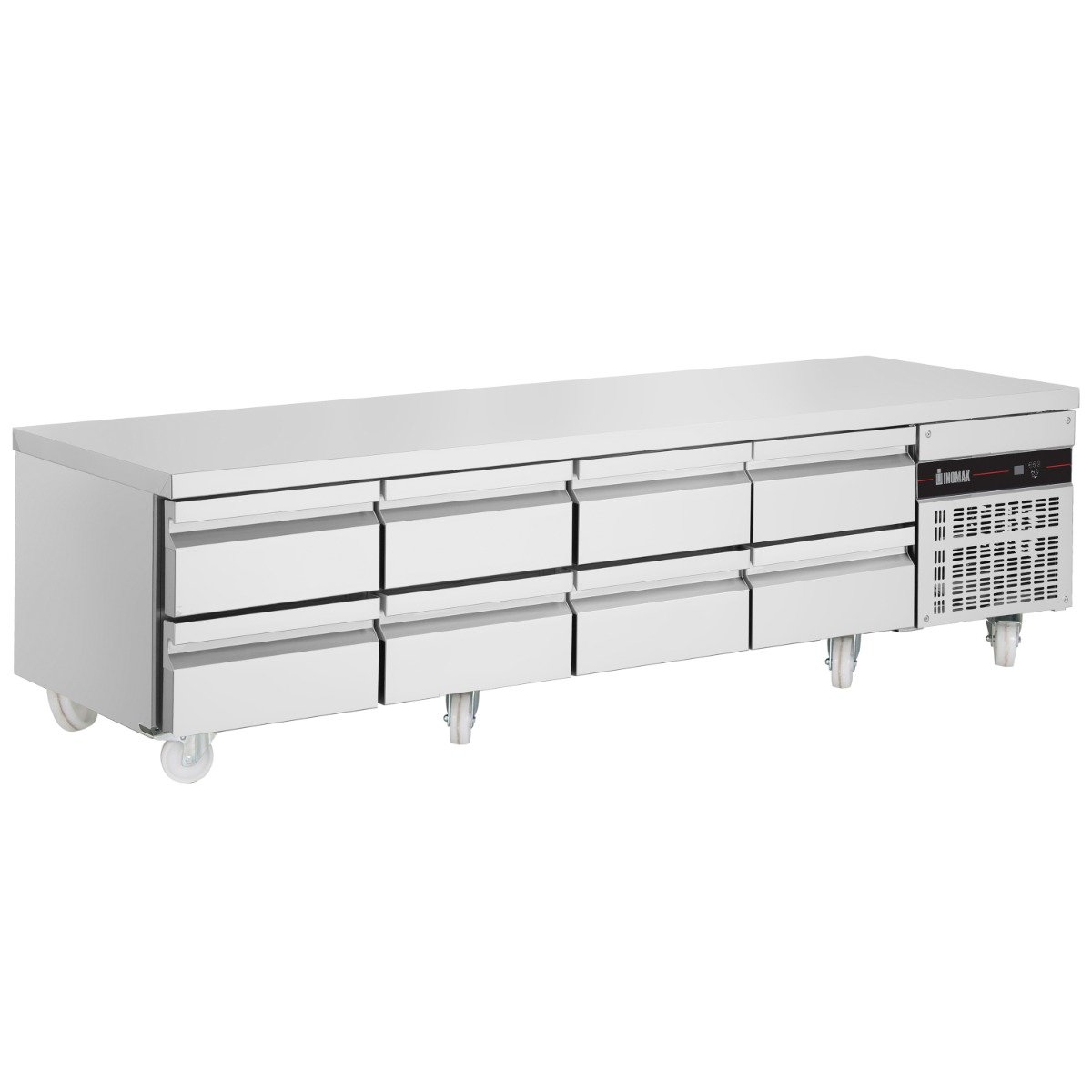8 Drawer Low Height Snack Counter