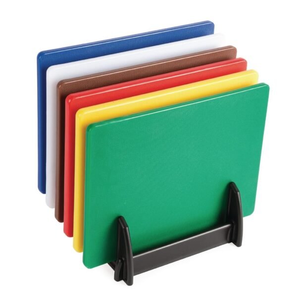 Special Offer Hygiplas Low Density 6 Chopping Boards and 6 Knives Set - view 2