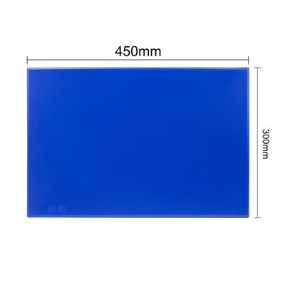 Hygiplas High Density 6-Piece Chopping Board Set with Rack 455x305x12mm - view 9