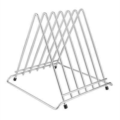 Hygiplas High Density 6-Piece Chopping Board Set with Rack 455x305x24mm - view 11