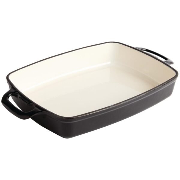 Vogue Cook Like A Pro 3-Piece Cast Iron Casserole Dish Set - view 4