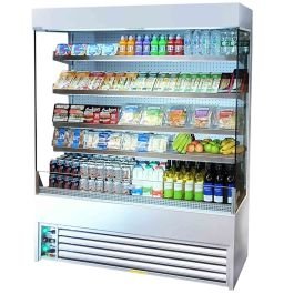 1.5m Tiered Display Stainless Steel
