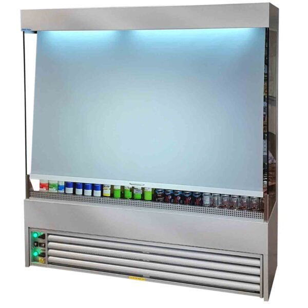 1.8m Tiered Display Stainless Steel - view 2