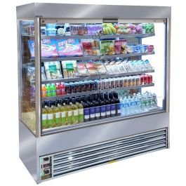 1.8m Shuttered Tiered Display