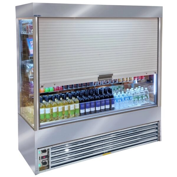 1.8m Shuttered Tiered Display - view 3