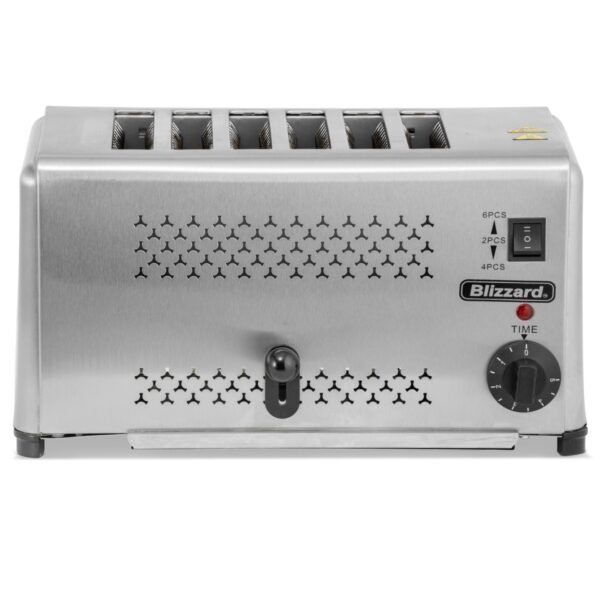 Blizzard 6 Slot Toaster 2500W - view 3