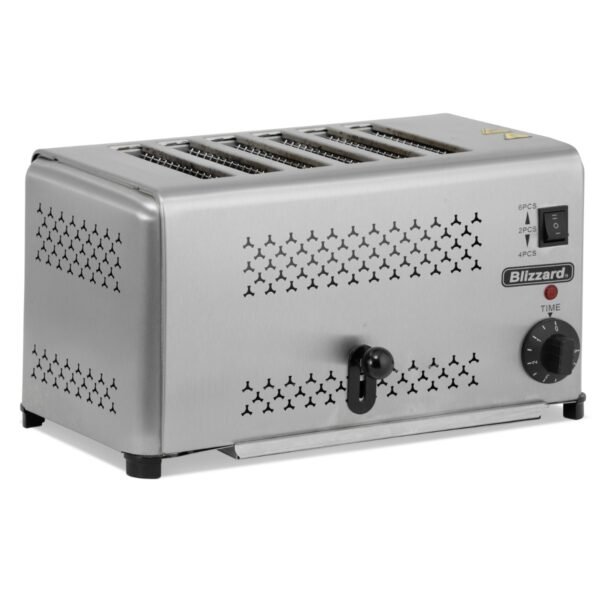 Blizzard 6 Slot Toaster 2500W