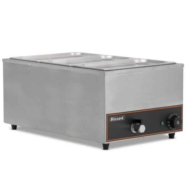 Blizzard Counter Top Bain Marie 3 x GN 1/3 - view 3