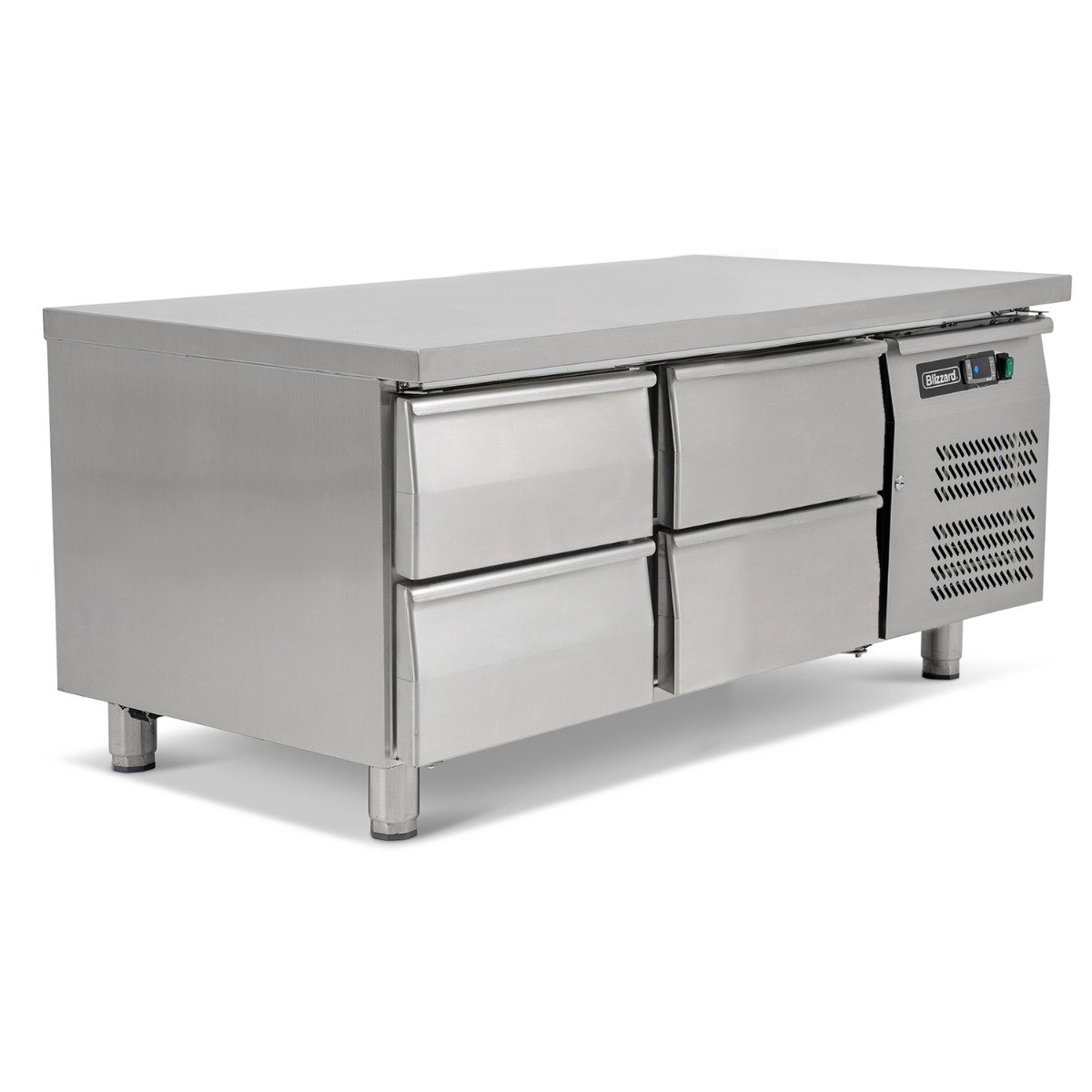 Blizzard 214L Four Drawer Low Height Snack Counter