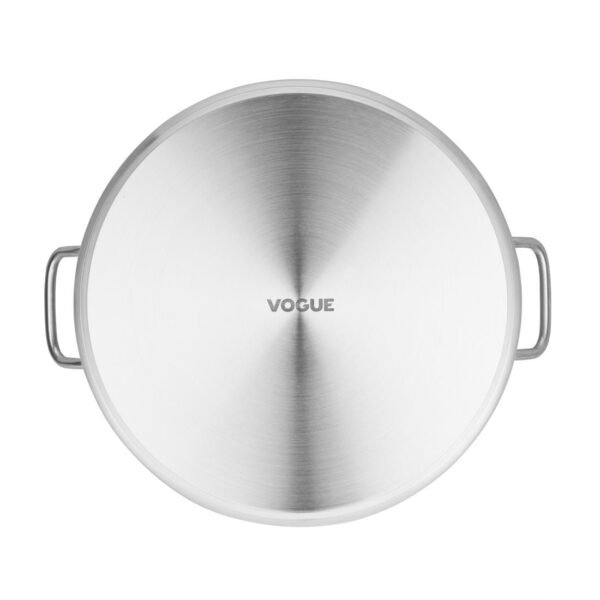Vogue Stainless Steel Deep Stock Pot 30cm - view 5