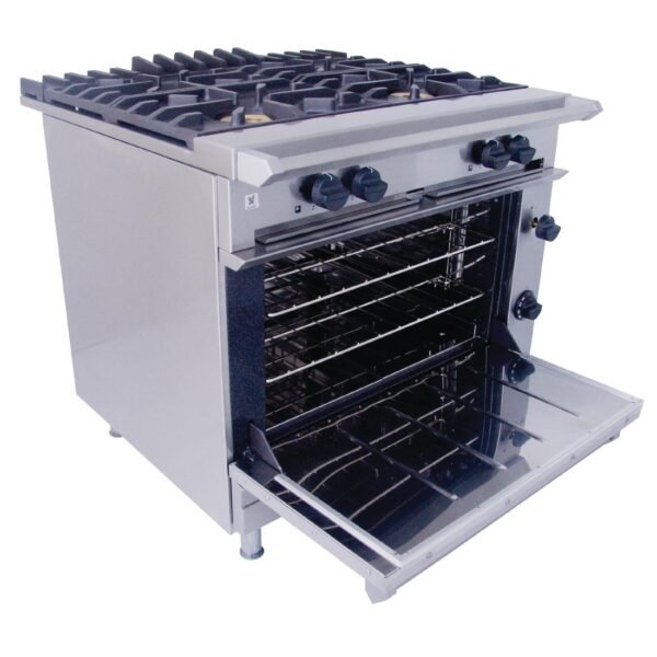 Falcon Chieftain 4 Burner Natural Gas Oven Range G1006X-NG - view 2