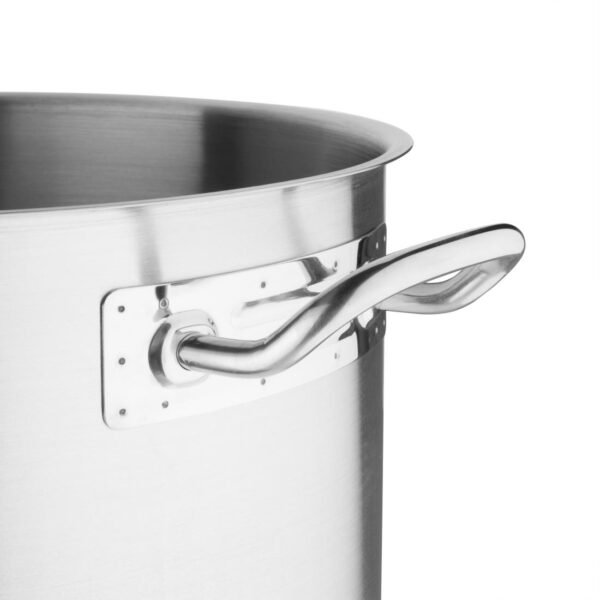 Vogue Stainless Steel Deep Stock Pot 36cm - view 3