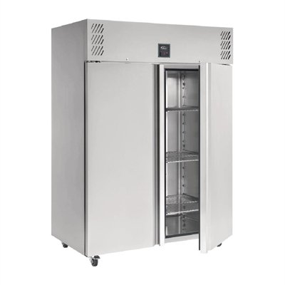 Williams Jade Double Door Upright Fridge 1295Ltr HJ2-SA - view 6