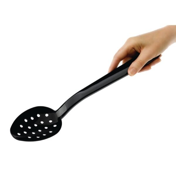 Matfer Bourgeat Exoglass Perforated Serving Spoon 9" - view 2