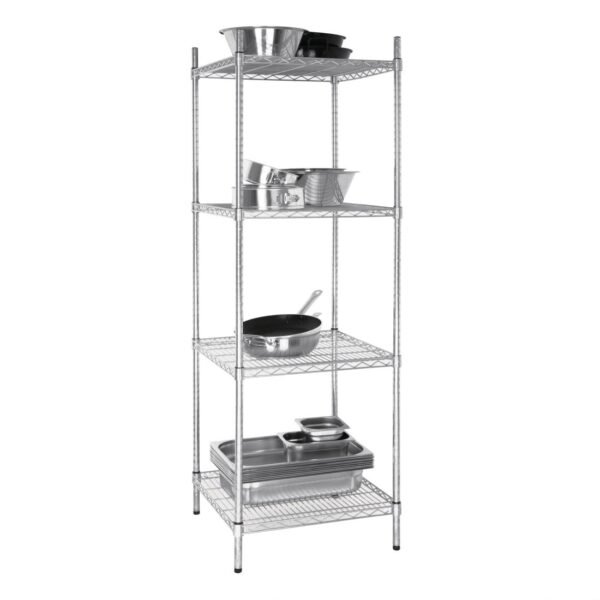 Vogue 4 Tier Wire Tower Unit 610x610mm - view 2