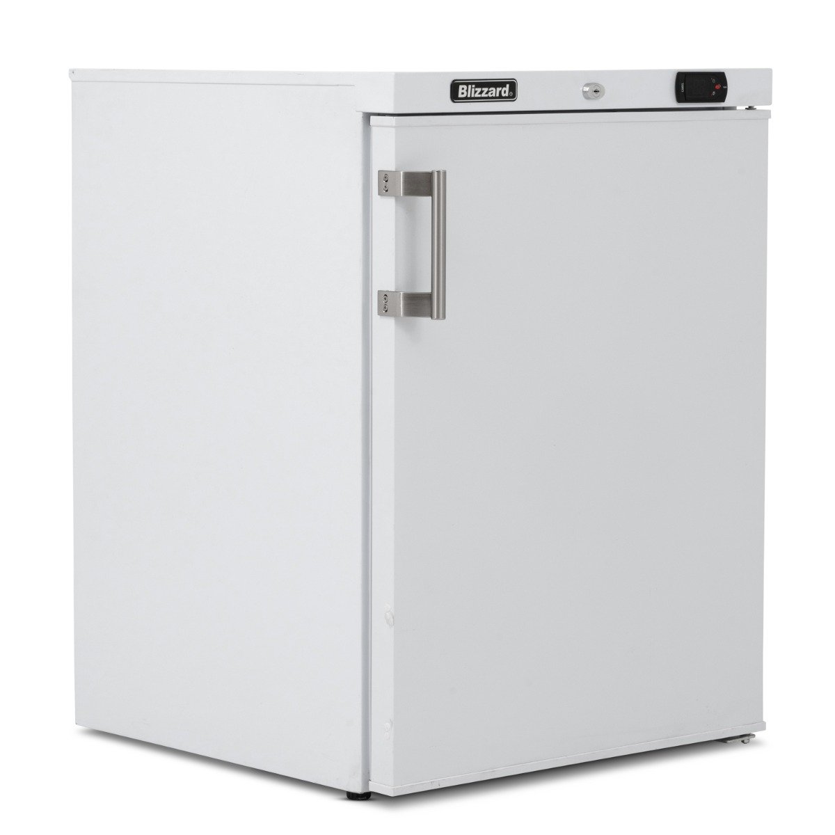 Single Hinged Door Under Counter Refrigerator White