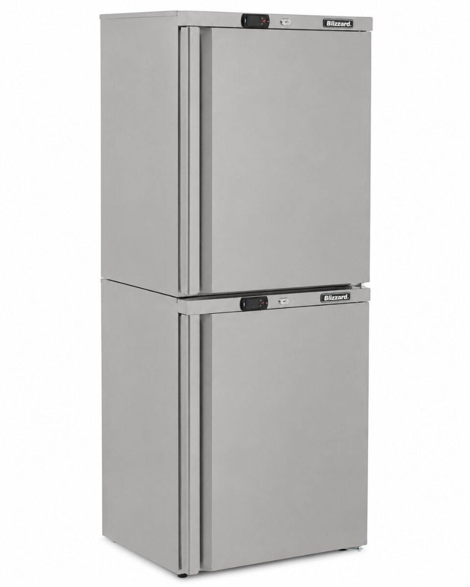 Double Hinged Door Refrigerator (Stacked)