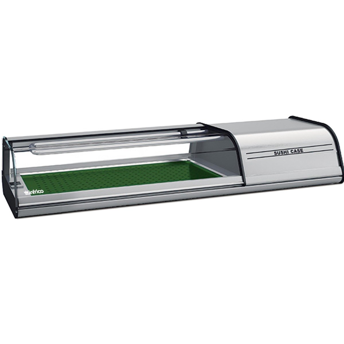 1268mm Wide Refrigerated Sushi Display