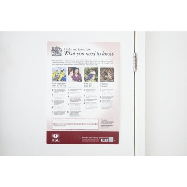 Health & Safety Law Poster A2 - view 2