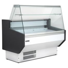 Blizzard 1m Flat Glass Serve Over Counter White